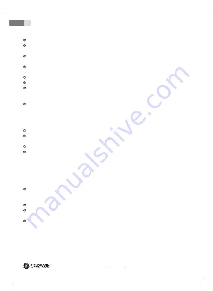 Fieldmann FDW 2004-E Operating Instructions Manual Download Page 118