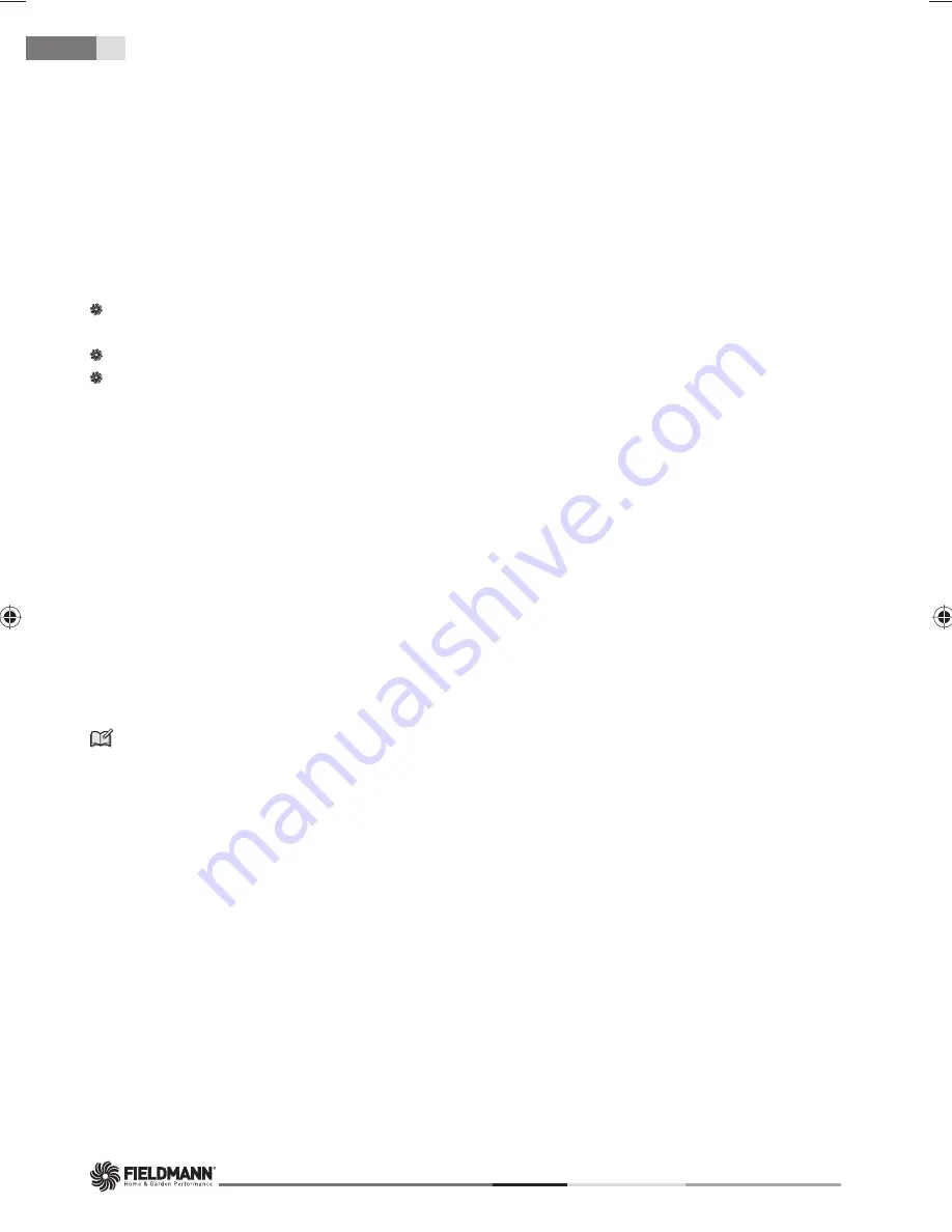 Fieldmann FZF 2001-E Скачать руководство пользователя страница 16