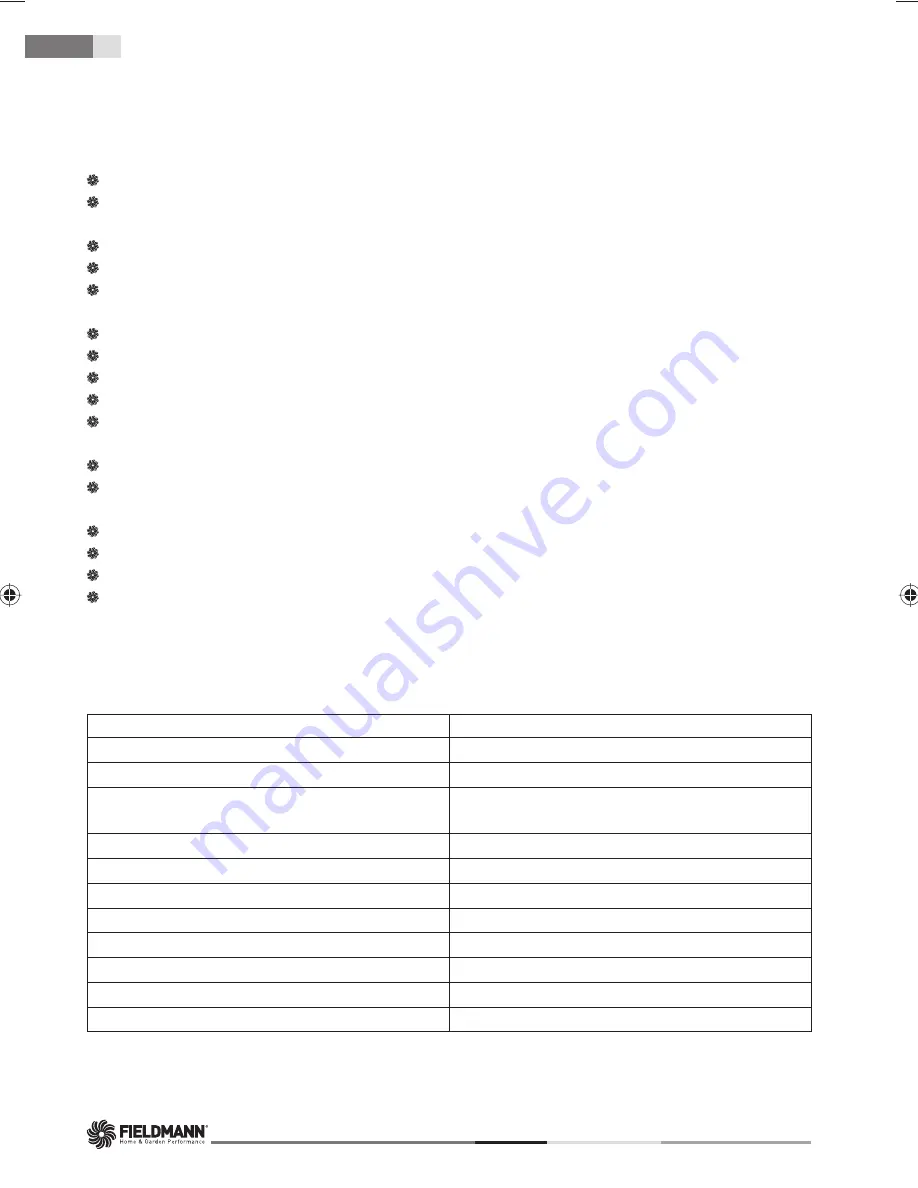 Fieldmann FZF 2001-E User Manual Download Page 86