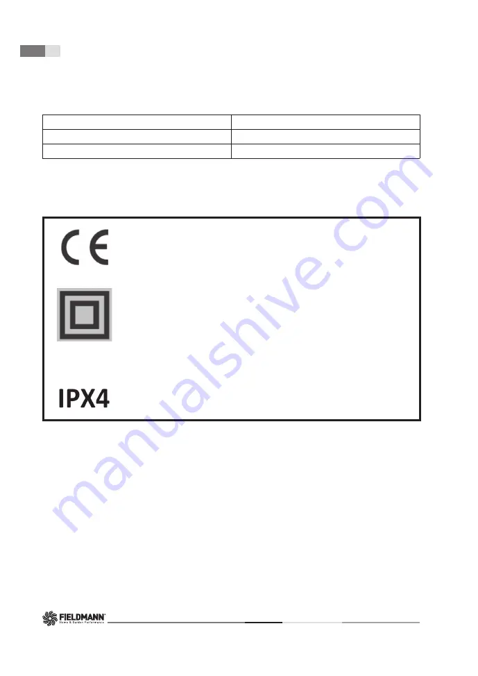 Fieldmann FZG 2005-E User Manual Download Page 40