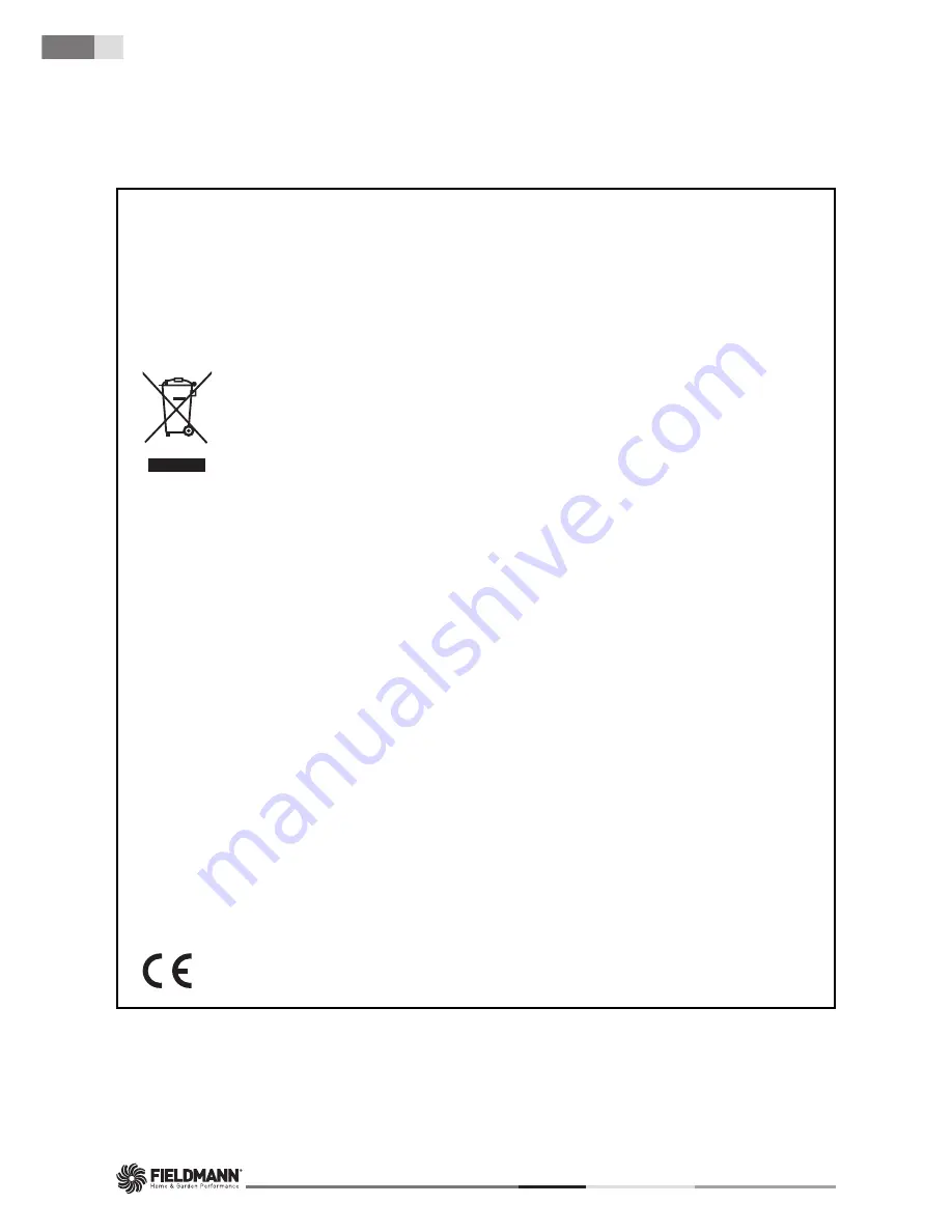 Fieldmann FZG 9001-E Operating Instructions Manual Download Page 80