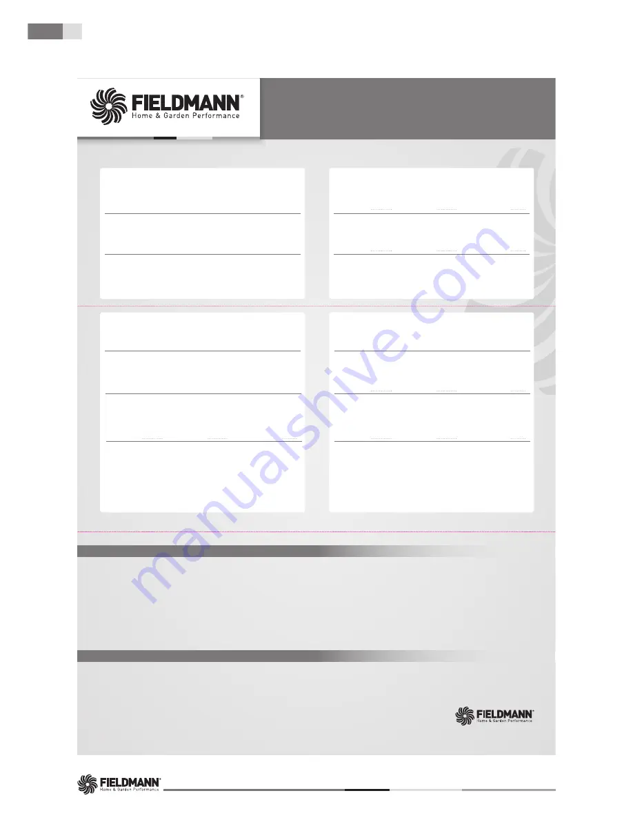 Fieldmann FZG 9001-E Operating Instructions Manual Download Page 98