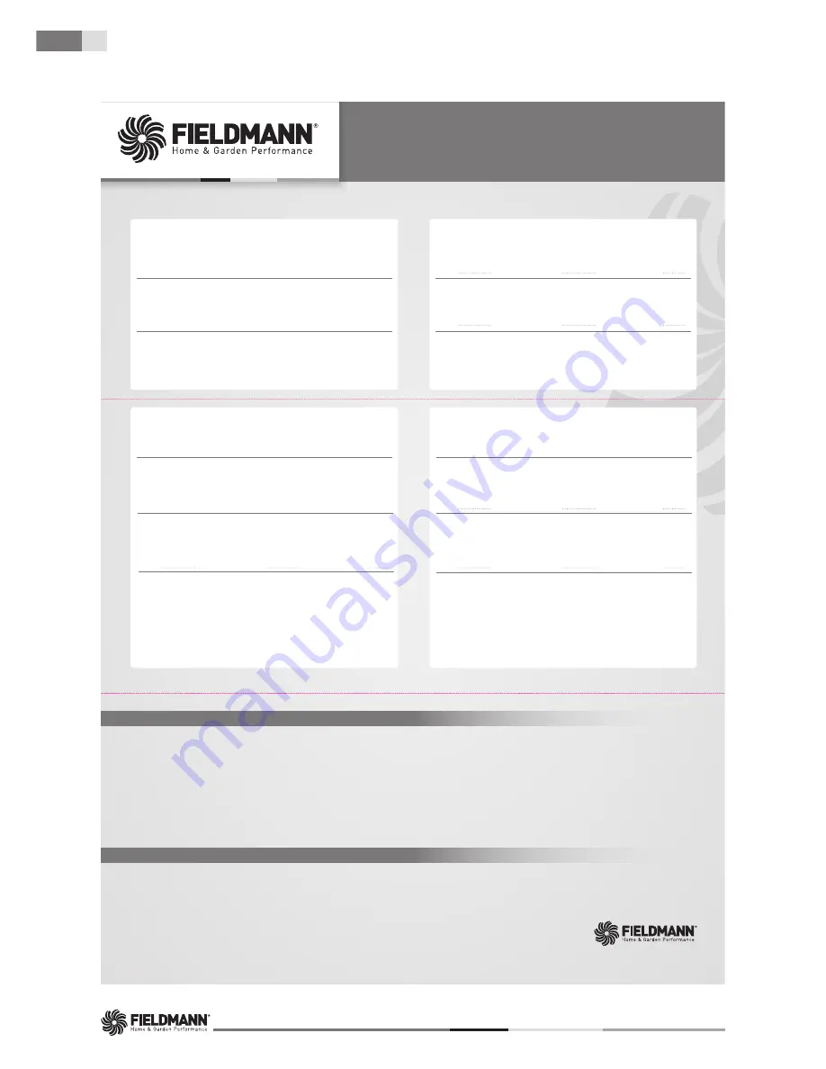 Fieldmann FZG 9001-E Operating Instructions Manual Download Page 100