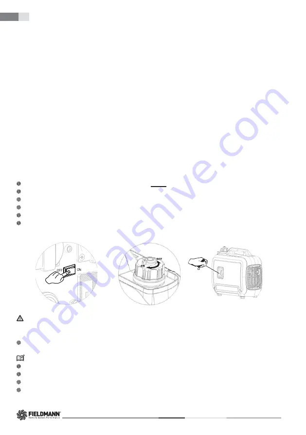 Fieldmann FZI 4018 BI User Manual Download Page 12