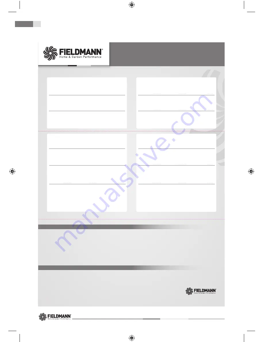 Fieldmann FZV 4001-E User Manual Download Page 156