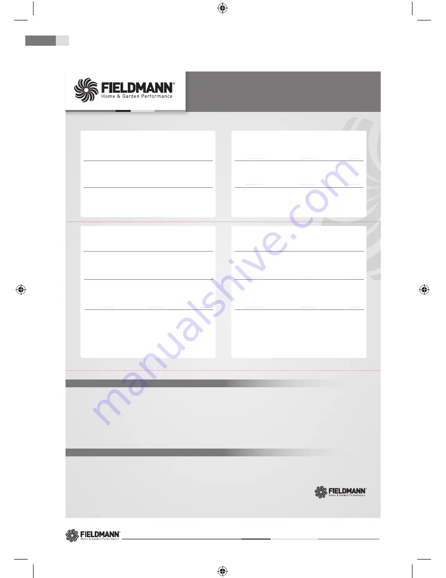 Fieldmann FZV 4001-E User Manual Download Page 158