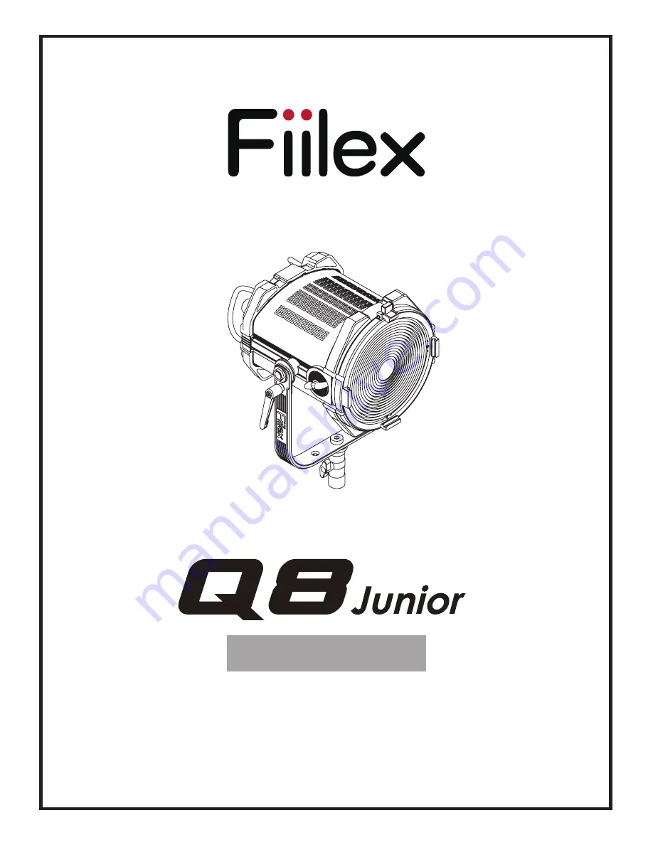 Fiilex Q8 Junior Скачать руководство пользователя страница 1