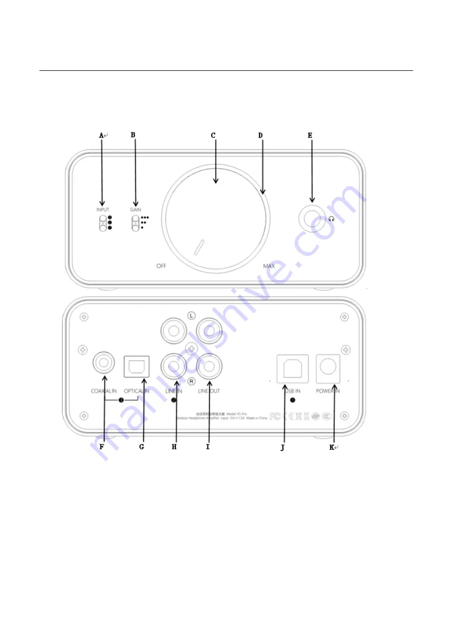 Fiio K5 Pro Quick Start Manual Download Page 2