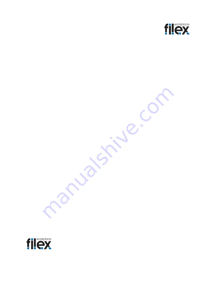 Filex PRO 160 Assembly Instructions Manual Download Page 5