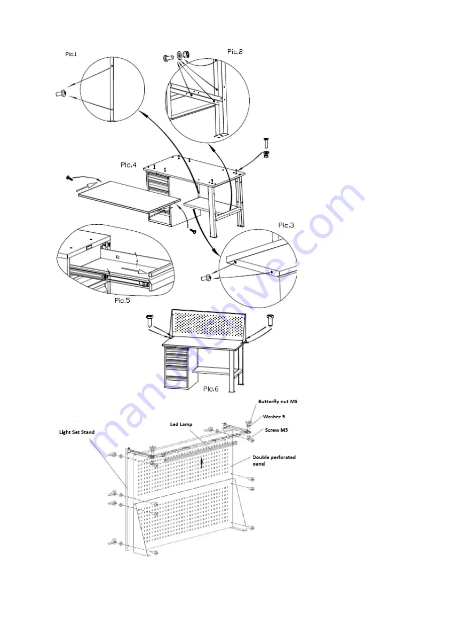 Filex PRO 160 Assembly Instructions Manual Download Page 6