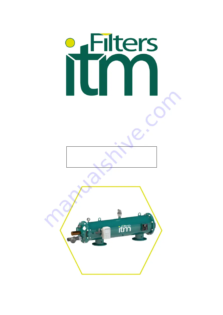 Filters itm HYDRAULIC-200-H User Manual Download Page 1