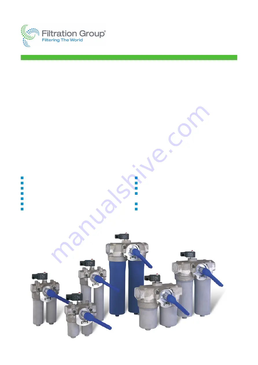 Filtration Group Pi 210 Series Manual Download Page 21