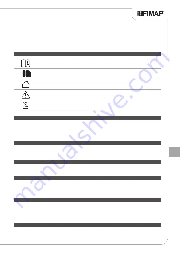 Fimap FA15+ 115V Original Instruction Download Page 213