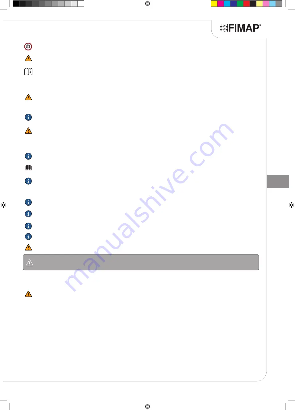 Fimap FV-CART Use And Maintenance Manual Download Page 121