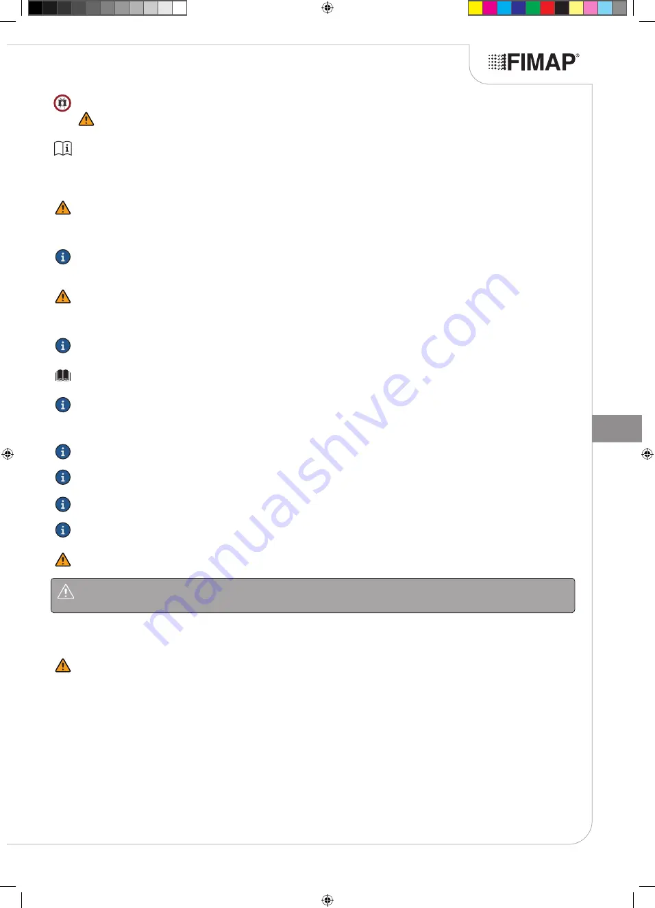 Fimap FV-CART Use And Maintenance Manual Download Page 131