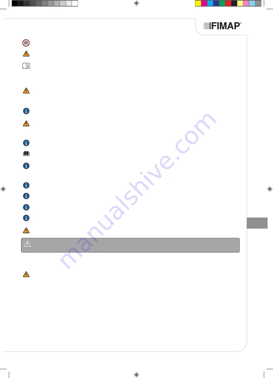 Fimap FV-CART Use And Maintenance Manual Download Page 171