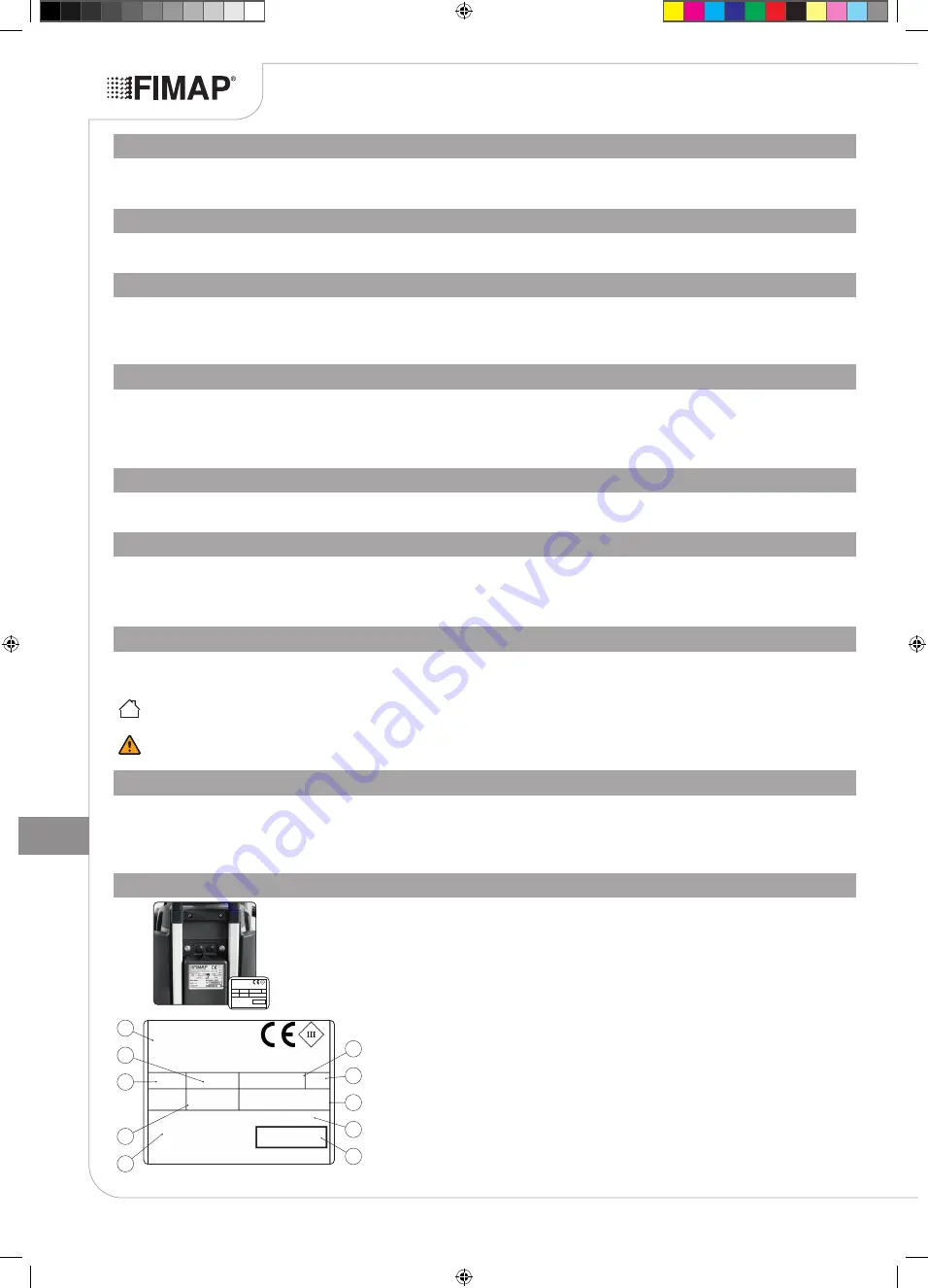 Fimap FV-CART Use And Maintenance Manual Download Page 188