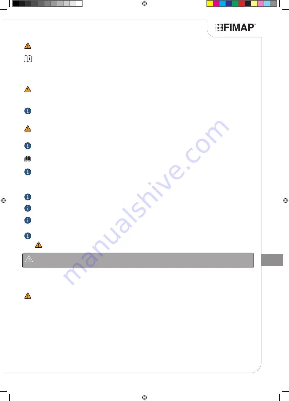 Fimap FV-CART Use And Maintenance Manual Download Page 191