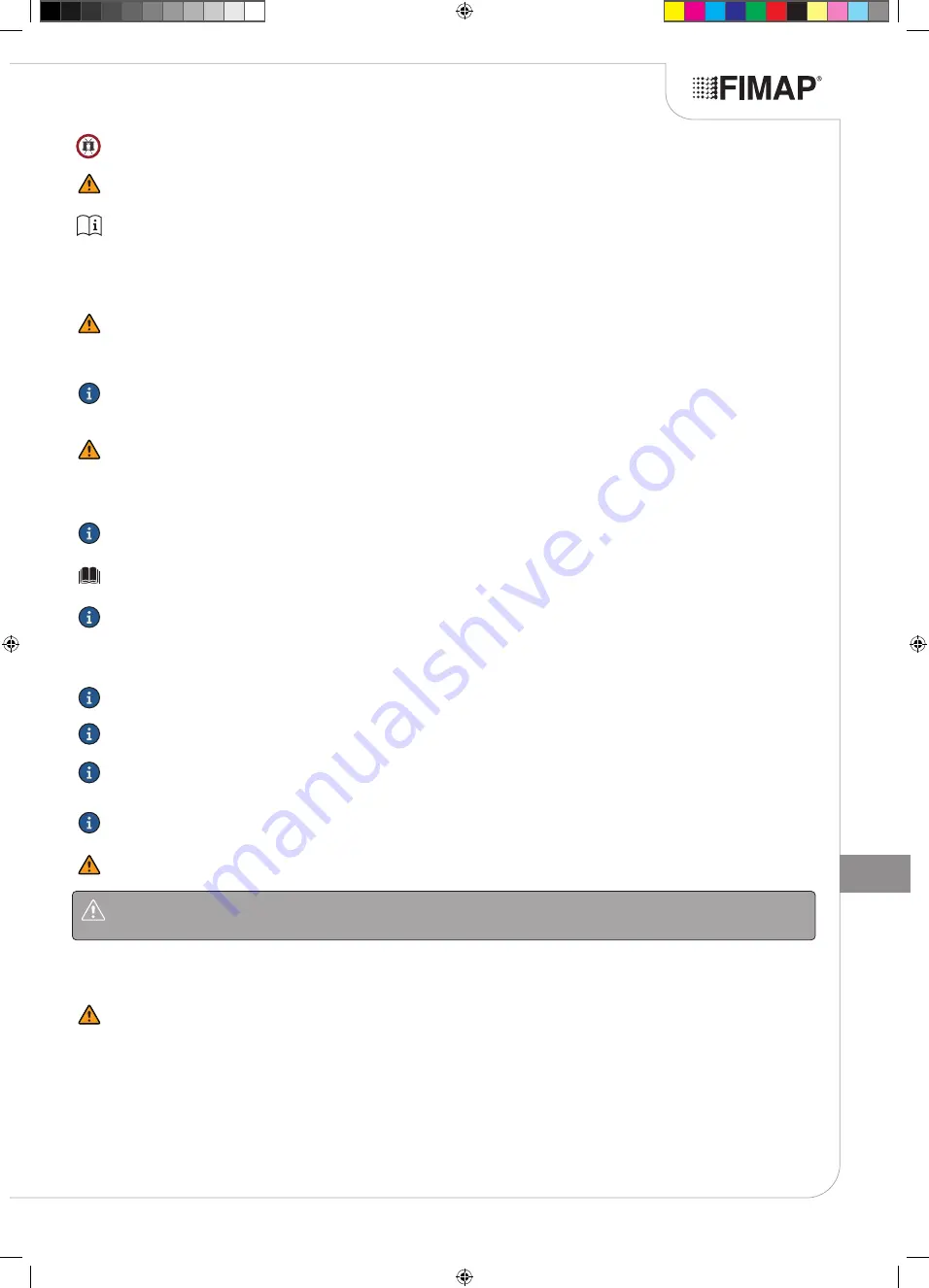 Fimap FV-CART Use And Maintenance Manual Download Page 201