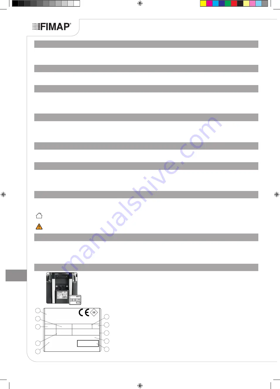 Fimap FV-CART Use And Maintenance Manual Download Page 208