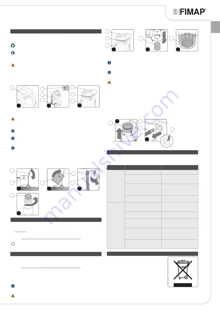 Fimap FV XP110.2 WD Use And Maintenance Manual Download Page 51