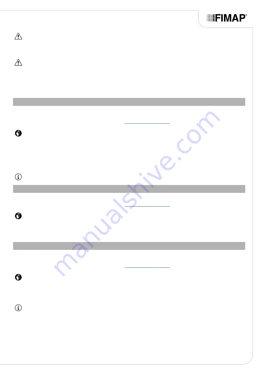 Fimap MAGNA PLUS Use And Maintenance Manual Download Page 17