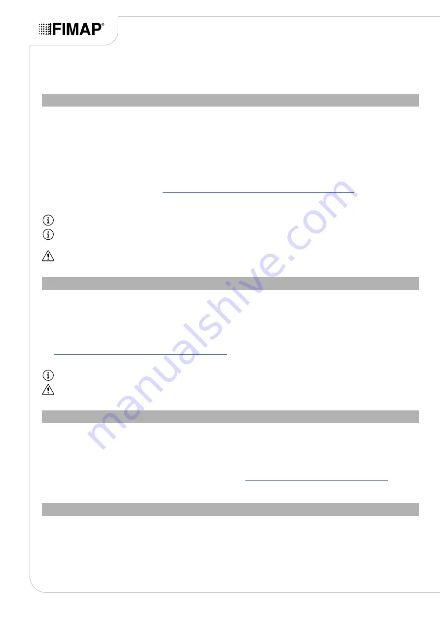 Fimap MAGNA PLUS Use And Maintenance Manual Download Page 36