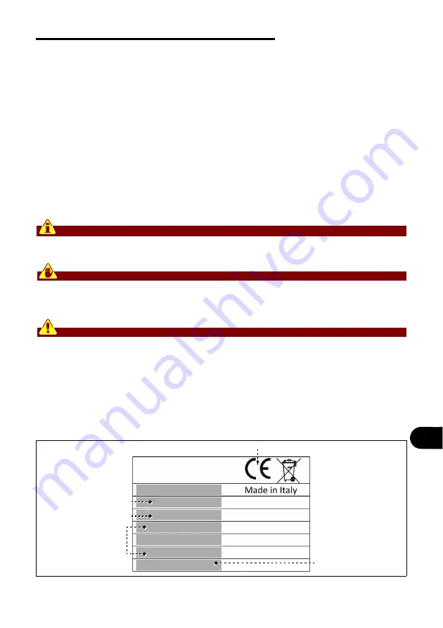 Fimar CR400G1 Use And Maintenance Download Page 101