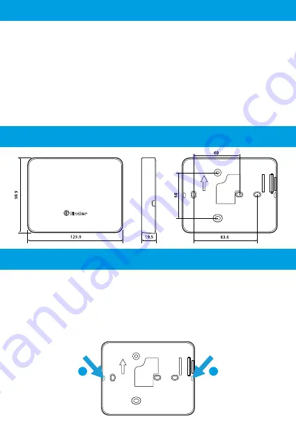 finder BLISS WI-FI CHRONOTHERMOSTAT 1C.91 Manual Download Page 4