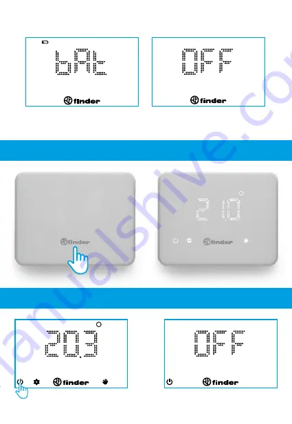 finder BLISS WI-FI CHRONOTHERMOSTAT 1C.91 Manual Download Page 8