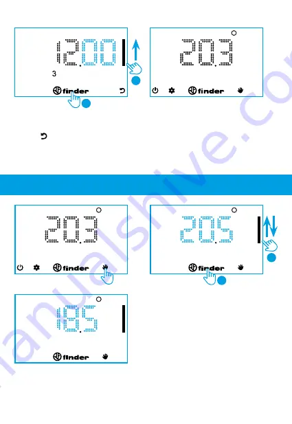 finder BLISS WI-FI CHRONOTHERMOSTAT 1C.91 Скачать руководство пользователя страница 11