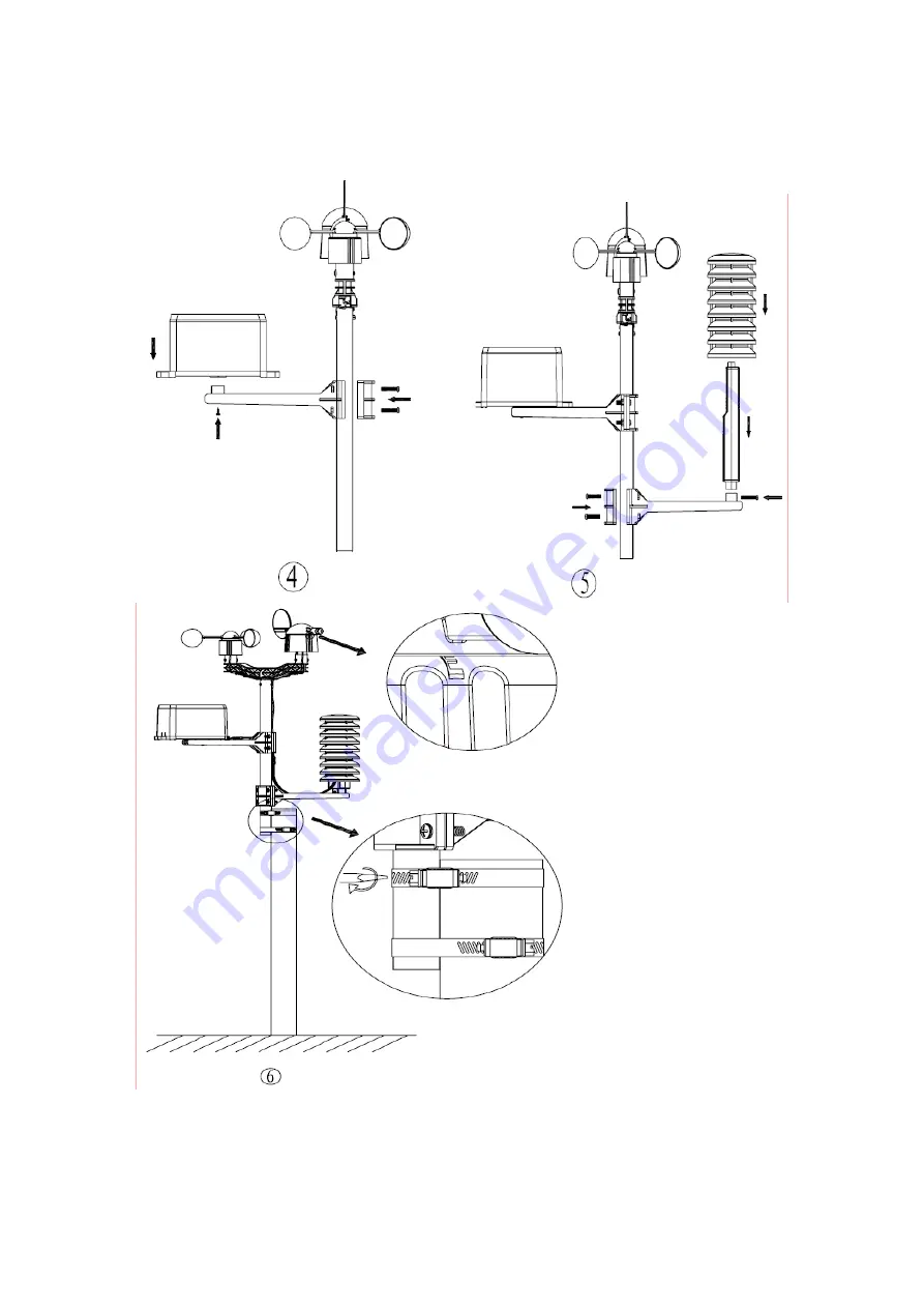 Fine Offset Electronics WH1081PC Operation Manual Download Page 4