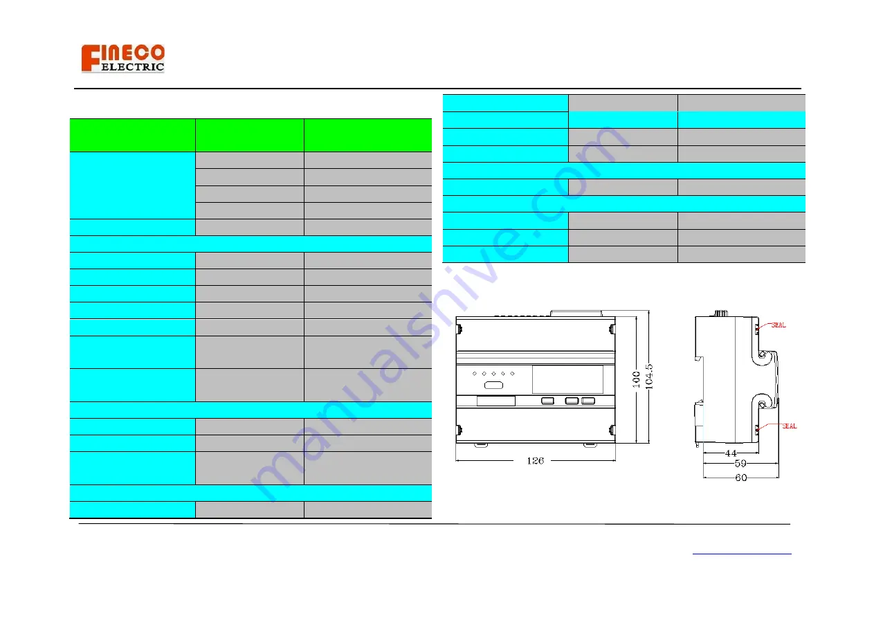 Fineco Electric EM735-Mod CT User Manual Download Page 4