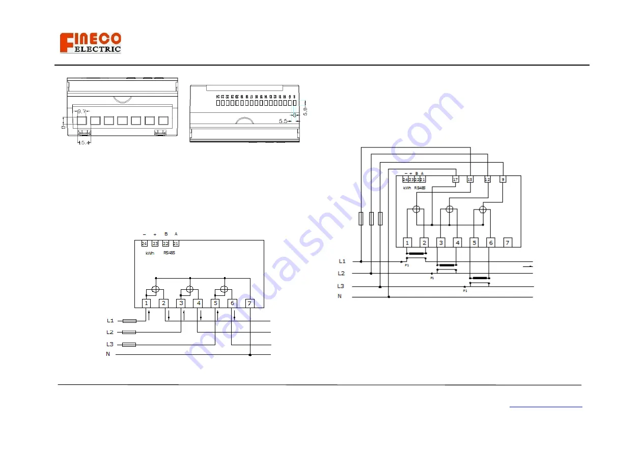 Fineco Electric EM735-Mod CT User Manual Download Page 5