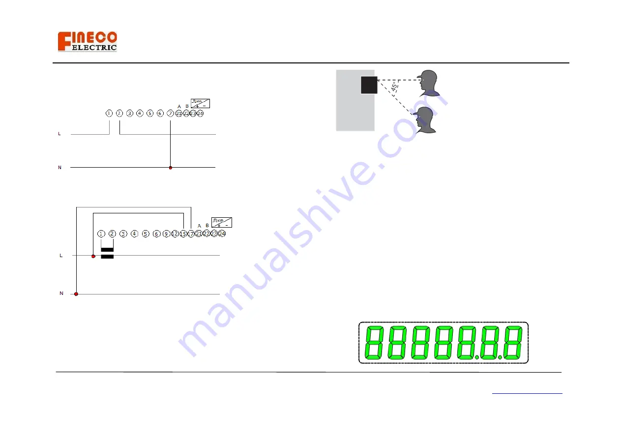 Fineco Electric EM735-Mod CT User Manual Download Page 6