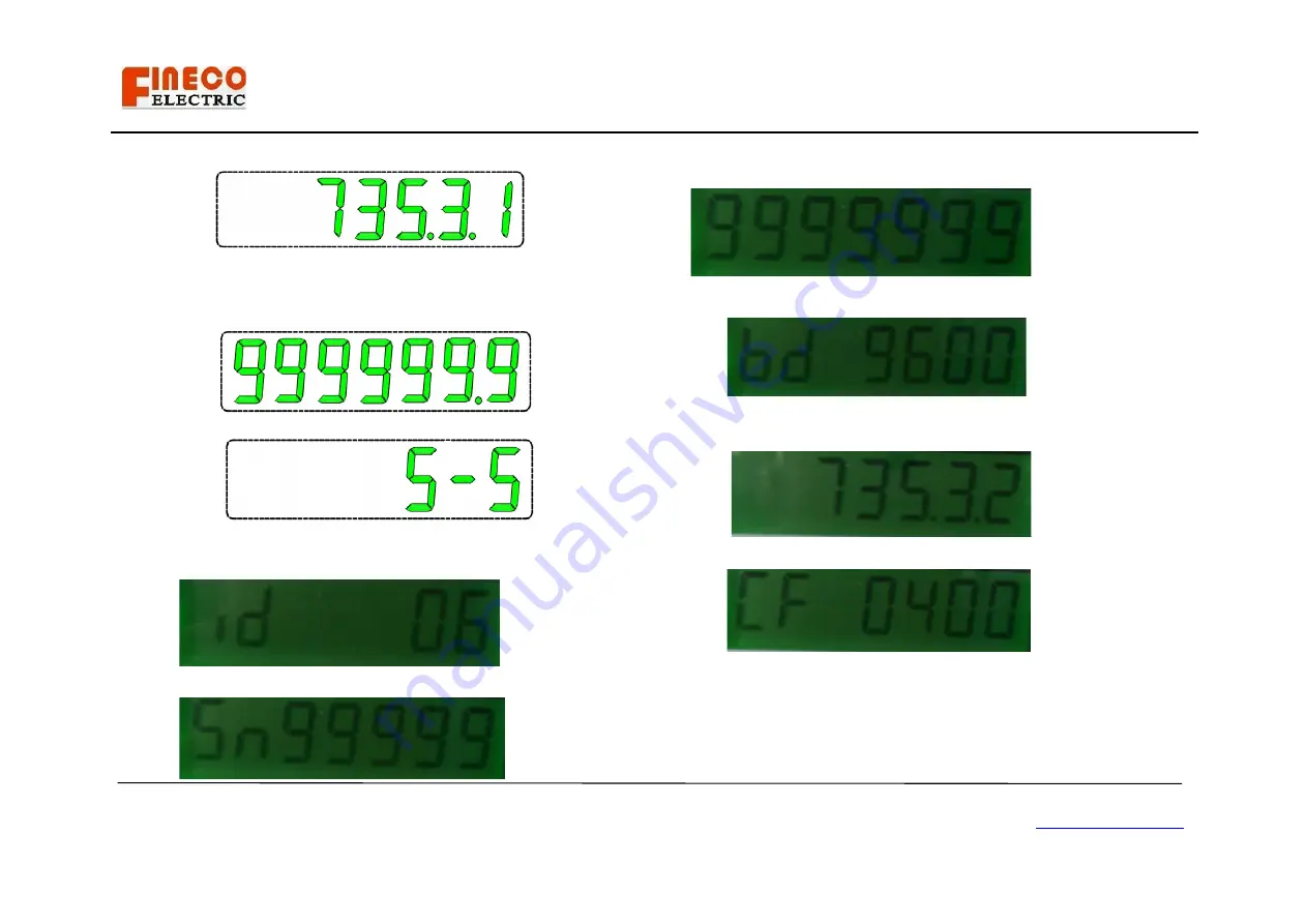 Fineco Electric EM735-Mod CT User Manual Download Page 7