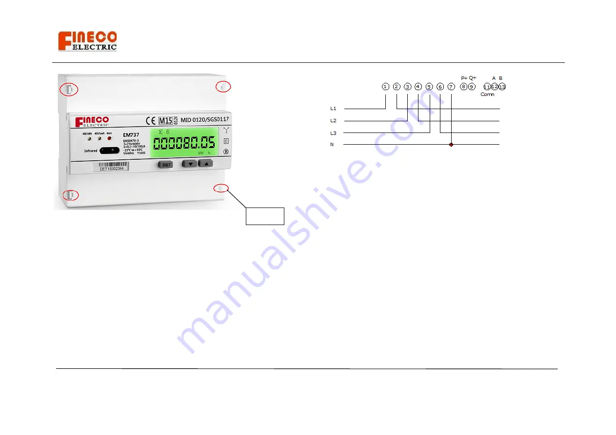 Fineco Electric EM737 User Manual Download Page 6