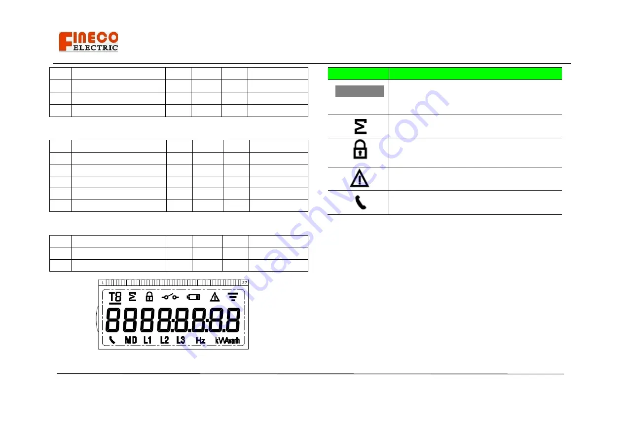 Fineco Electric EM737 User Manual Download Page 8