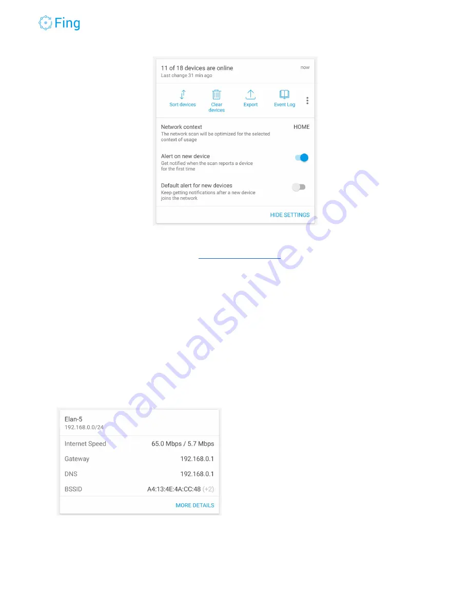 Fing Fingbox User Manual Download Page 26