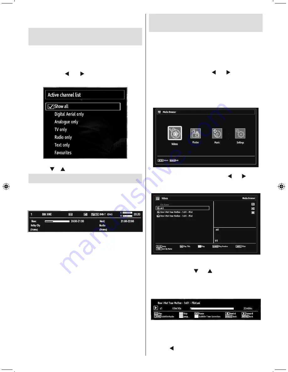 Finlux 26FLHD847 Owner'S Manual Download Page 52