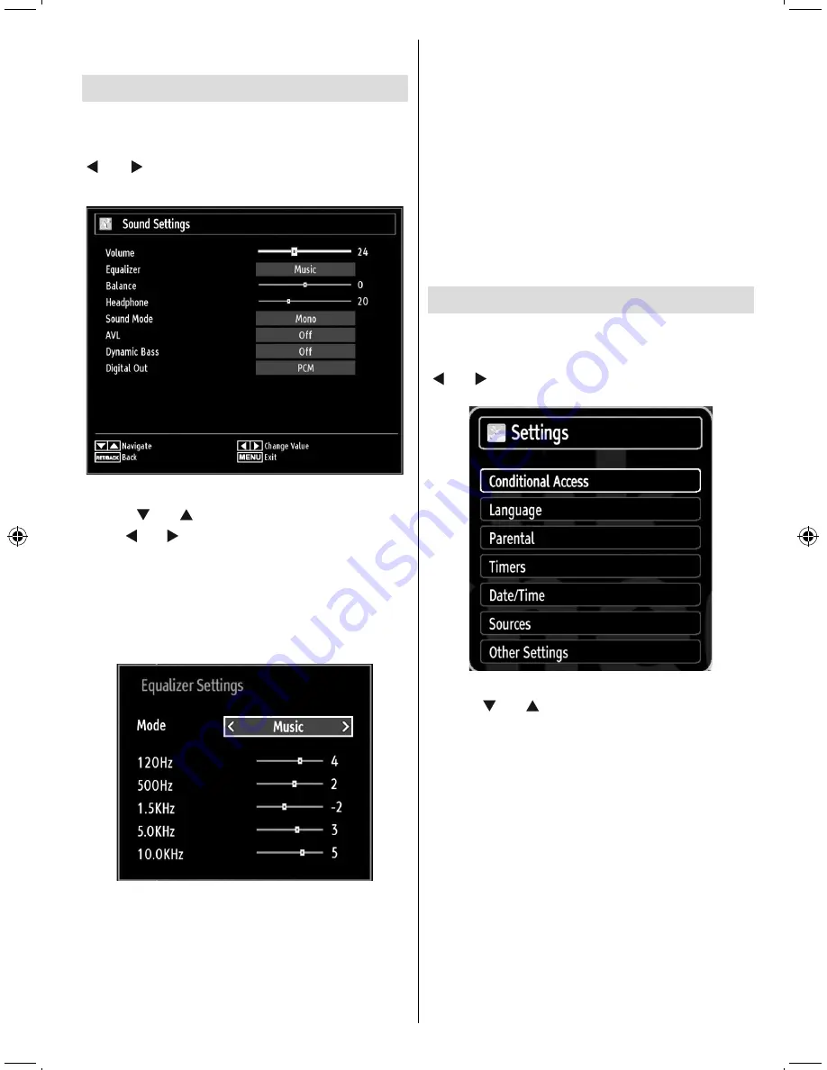 Finlux 26FLHD847 Owner'S Manual Download Page 56