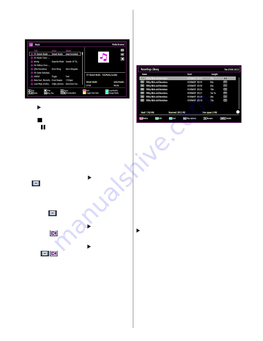 Finlux 47S7010 Owner'S Manual Download Page 22