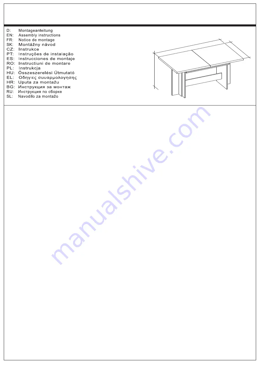 Finori ANC/137 Assembly Instructions Manual Download Page 1