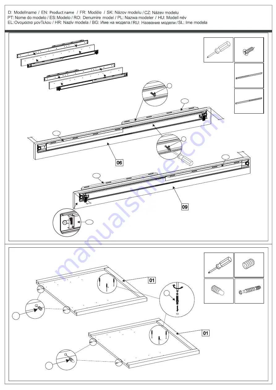 Finori ANC/137 Assembly Instructions Manual Download Page 7