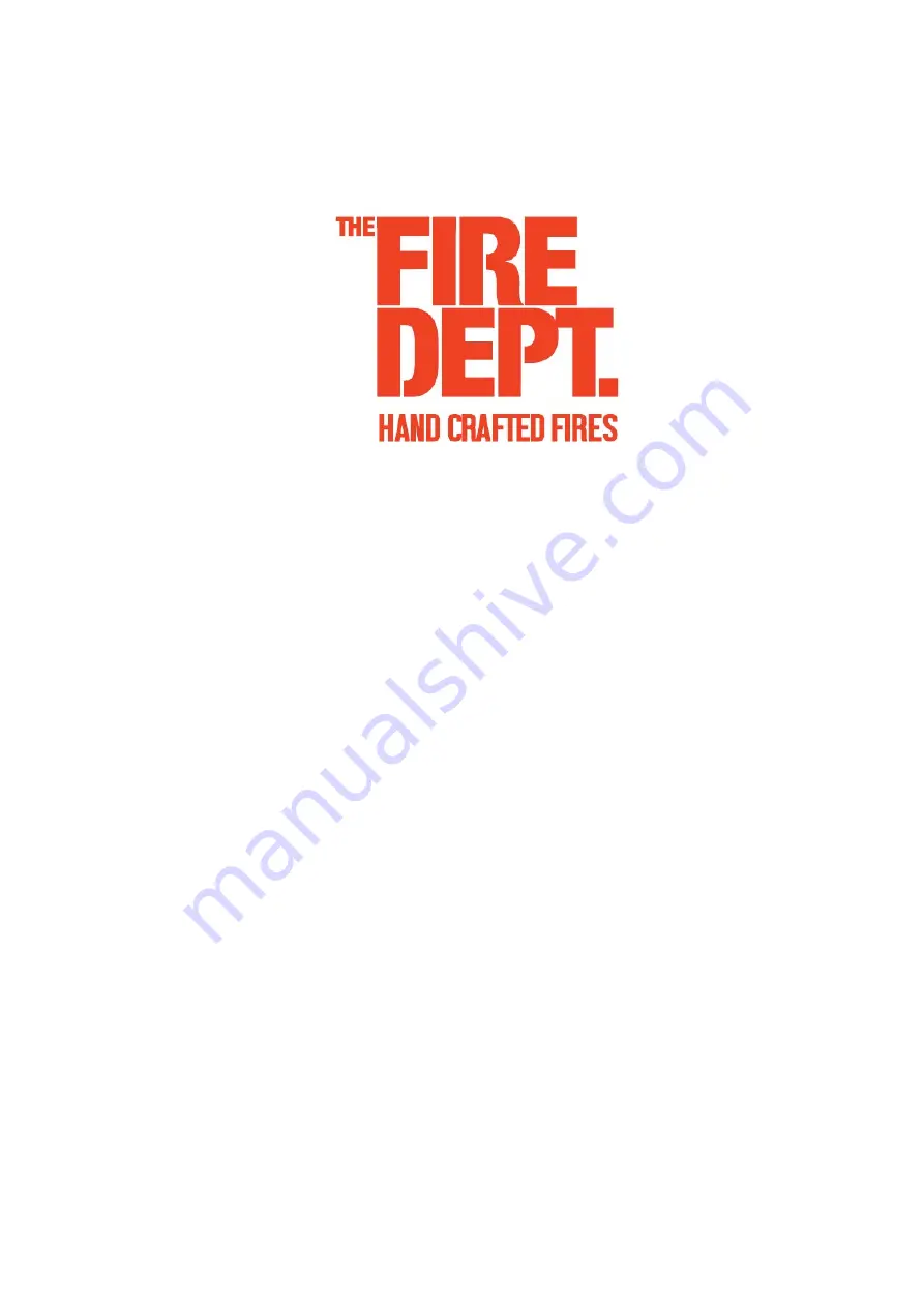 Fire dept GD14 1000 Installation Manual Operating Instructions Warranty Download Page 1