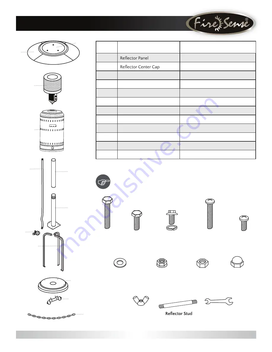 Fire Sense 61130 Manual Download Page 4