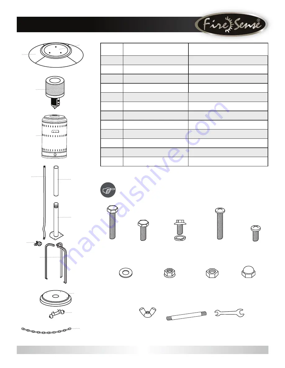 Fire Sense 61130 Manual Download Page 15