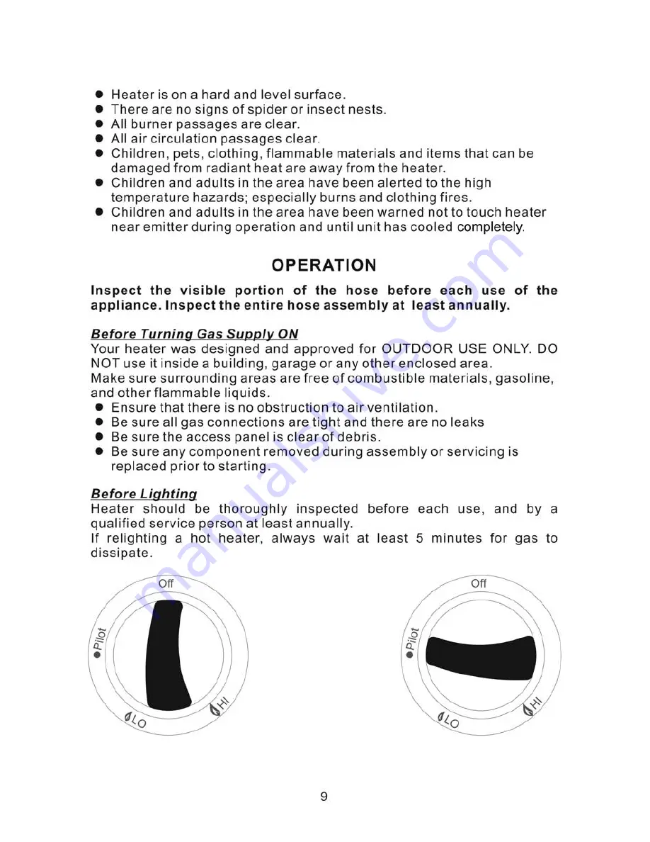 Fire Sense FireSense 60262 Owner'S Manual Download Page 12