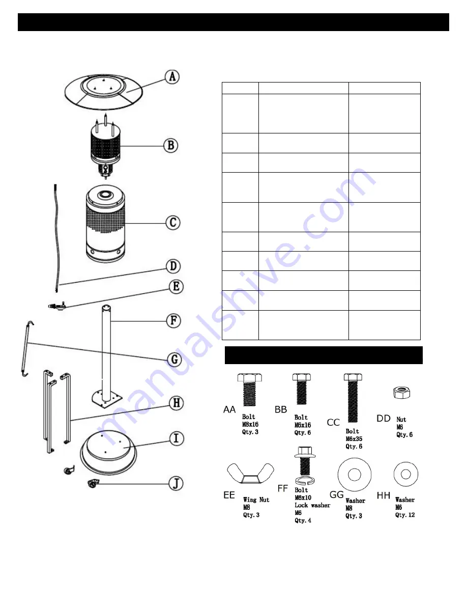 Fire Sense LIP-10A-TGG-LPG-BU Скачать руководство пользователя страница 6