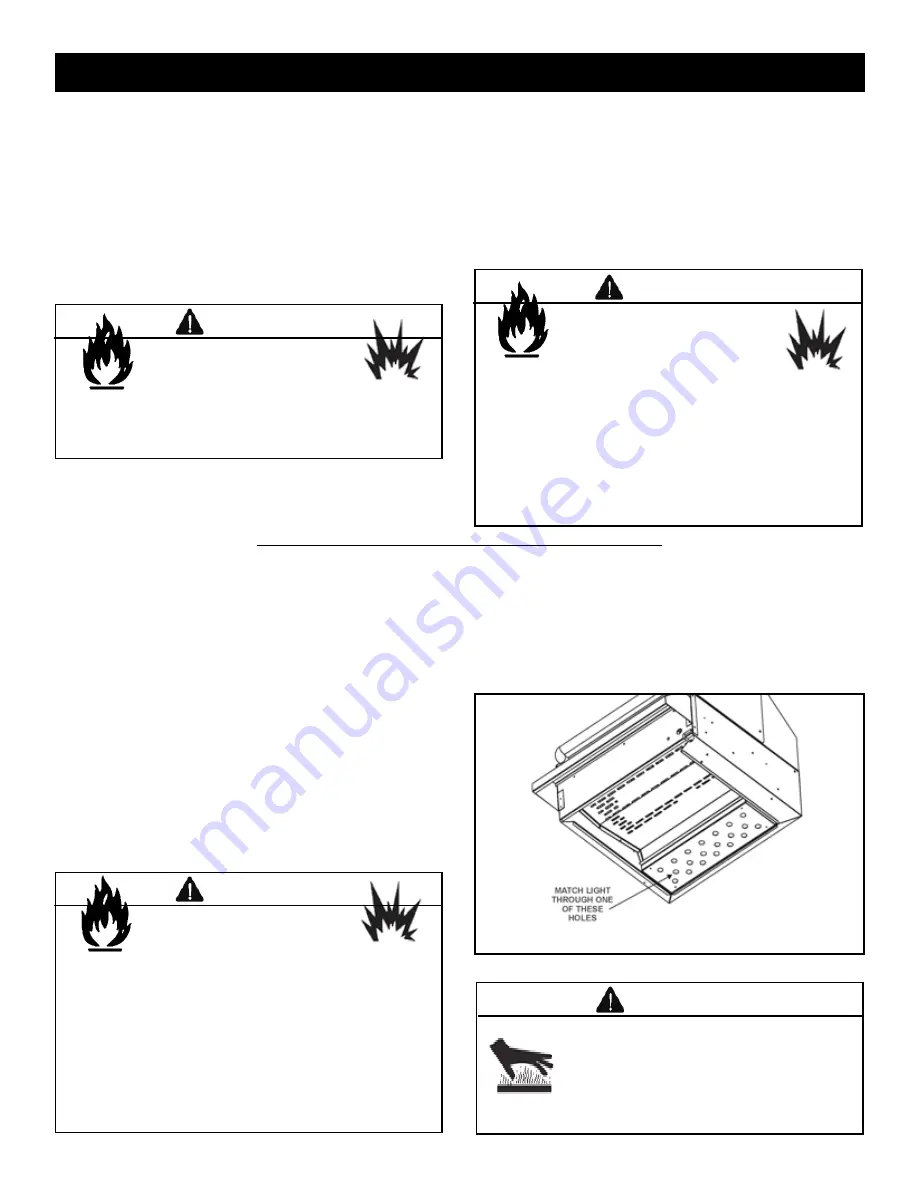 Fire Stone Legacy LG24i Operating And Assembly Instructions Manual Download Page 11